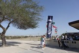 Clubhouse and spectators